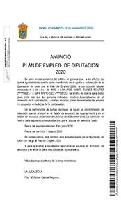 Anuncio plan de empleo 2
